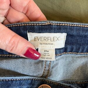 Maurices Everflex High Rise Blue Jeans
